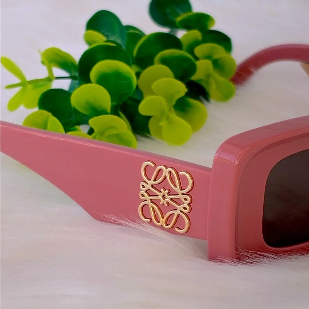 LOEWE Chunky Anagram‎ Rectangle Sunglasses